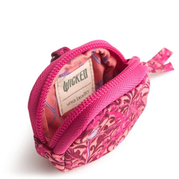 Vera Bradley Wicked Bag Charm for AirPods Bewitching Pink - Picture 3 of 3